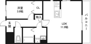 レイクキャピタル栗東の物件間取画像